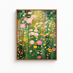 Blooming Garden Canvas Wall Art Aura Canvas