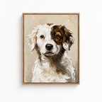 Custom Oil Painting Pet Portrait Canvas Aura Canvas