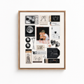 Custom Couple Keepsake Collage Canvas Aura Canvas