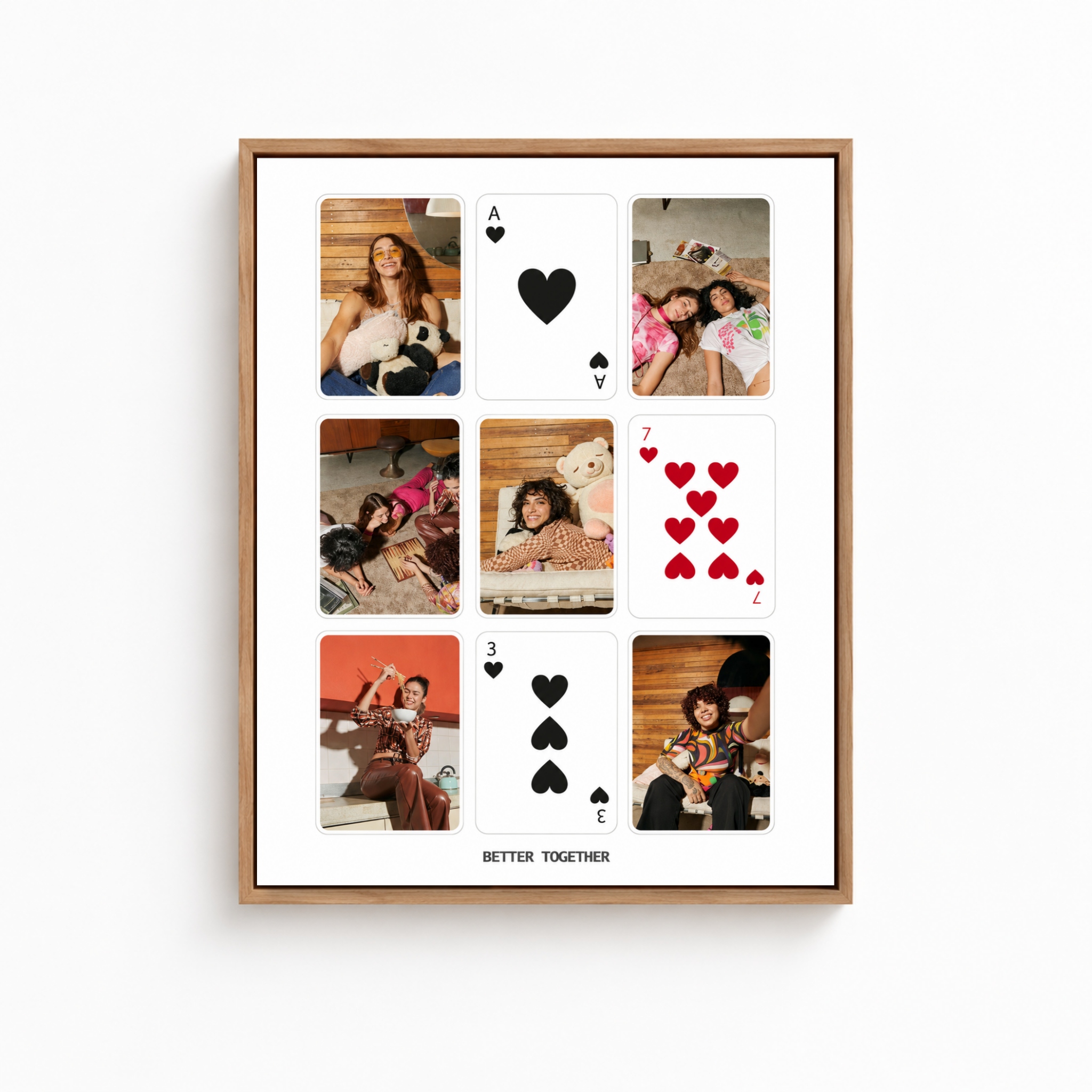 Better Together Custom Photo Canvas Aura Canvas