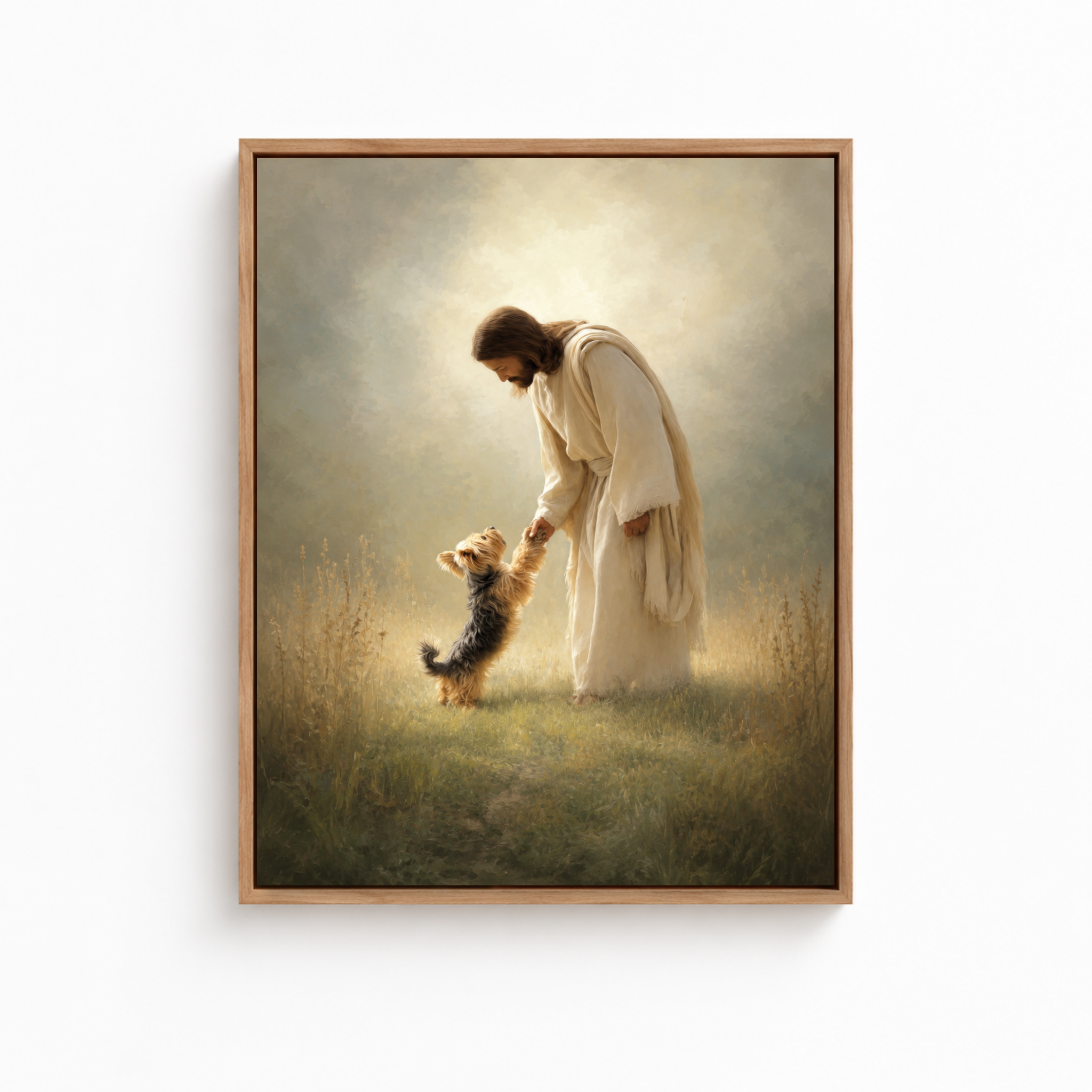 Custom Pet Memorial Canvas Aura Canvas