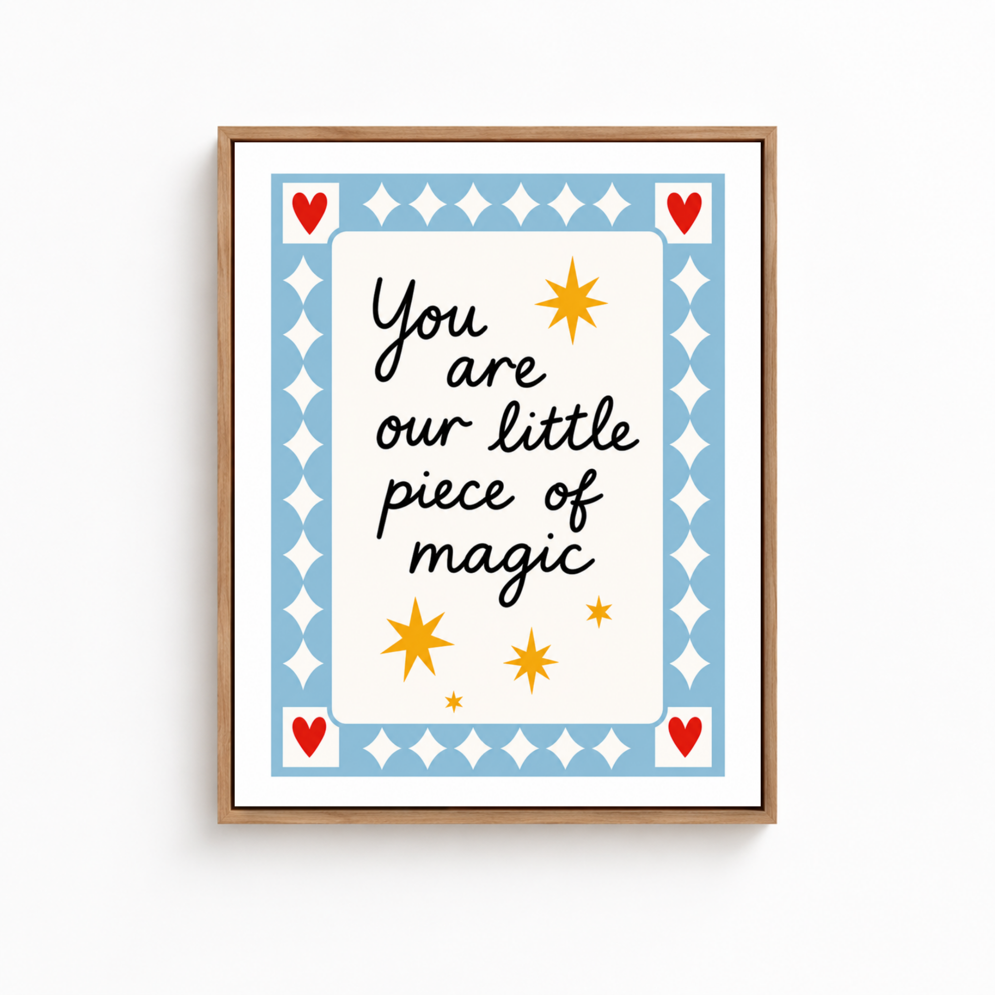 Little Piece of Magic Canvas Wall Art Aura Canvas