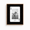 Personalized Playing Card Photo Canvas Aura Canvas
