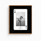 Personalized Playing Card Photo Canvas Aura Canvas