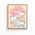 Magic Unicorn Club Canvas Wall Art Aura Canvas