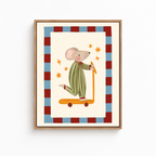 Scooter Mouse Canvas Wall Art Aura Canvas