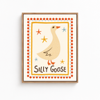 Silly Goose Canvas Wall Art Aura Canvas
