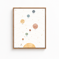 Solar System Canvas Wall Art Aura Canvas