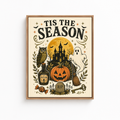 Tis The Season Halloween Canvas Wall Art Aura Canvas