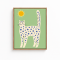 Star Cat Canvas Wall Art Aura Canvas