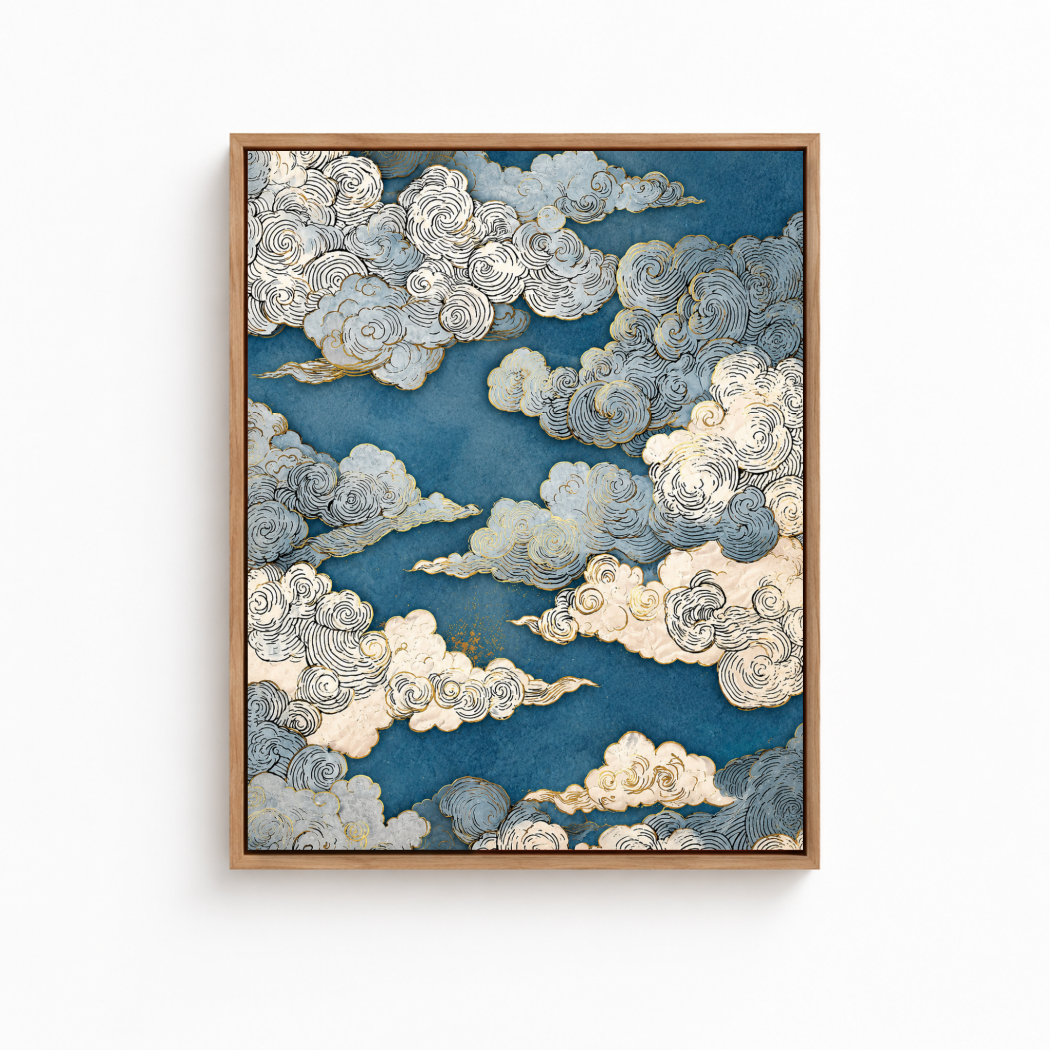 Dreamy Cloud Canvas Wall Art Aura Canvas