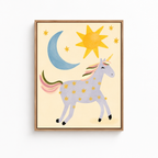 Magical Unicorn Canvas Wall Art Aura Canvas