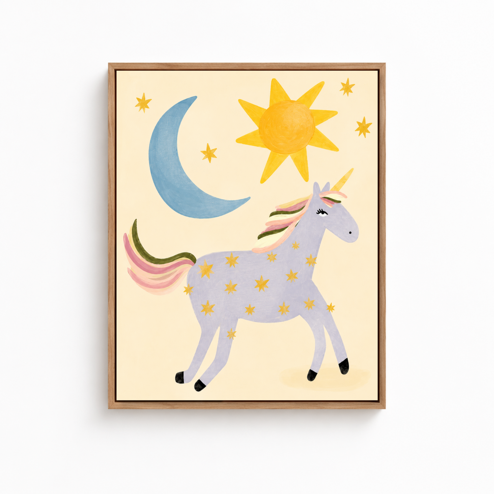 Magical Unicorn Canvas Wall Art Aura Canvas
