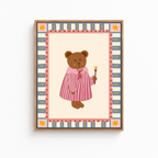 Magic Teddy Bear Canvas Wall Art Aura Canvas