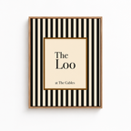 The Loo Canvas Wall Art Aura Canvas