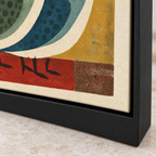 Vintage Japanese Style Birds Canvas Wall Art