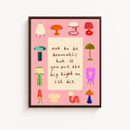 Not To Be Dramatic Canvas Wall Art Aura Canvas