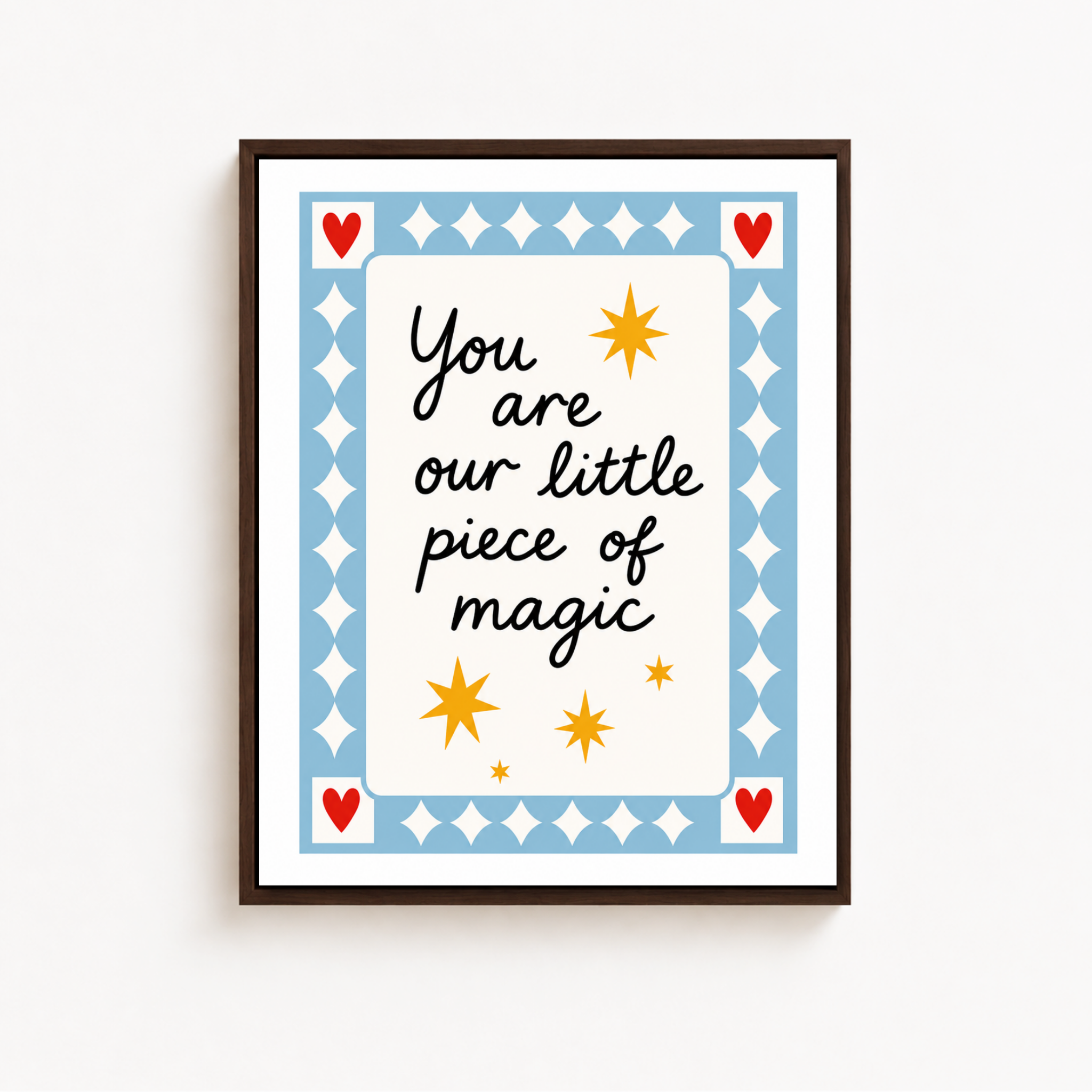 Little Piece of Magic Canvas Wall Art Aura Canvas