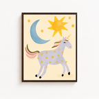 Magical Unicorn Canvas Wall Art Aura Canvas