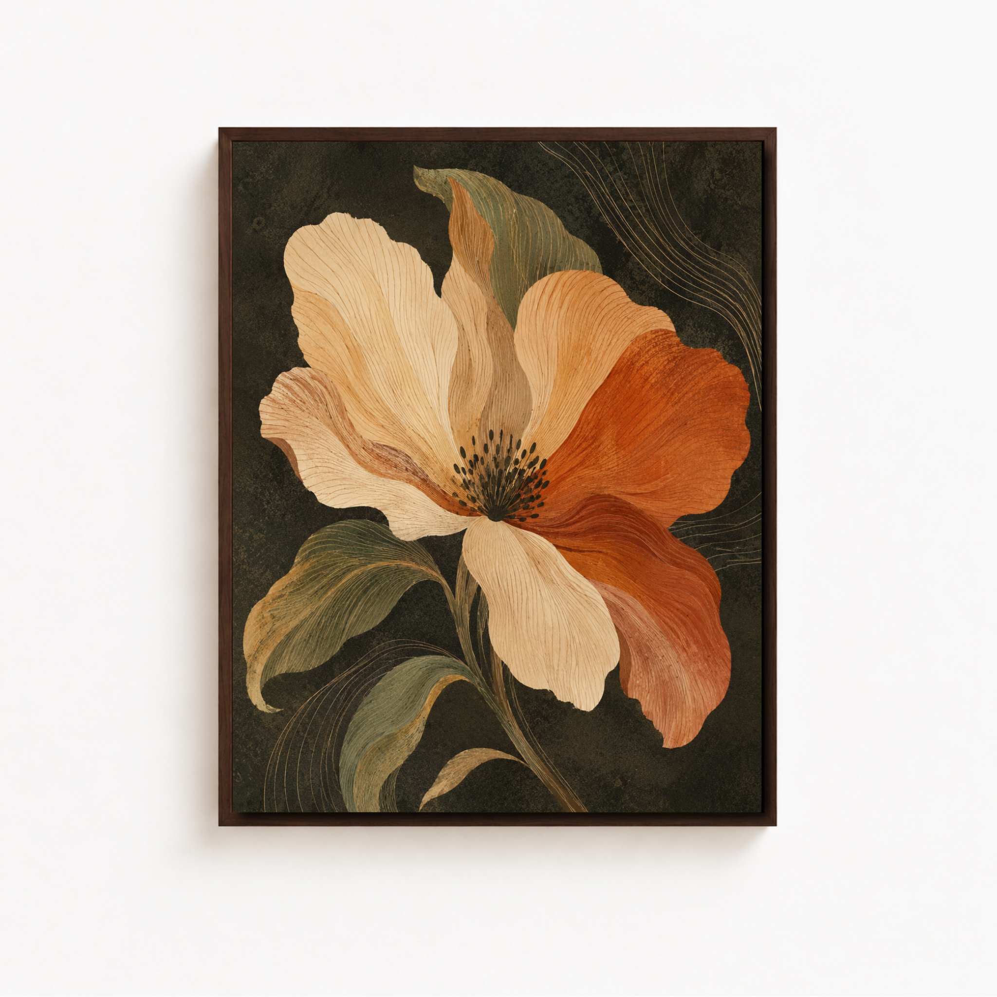 Vintage Floral Canvas Wall Art (Copy) Aura Canvas