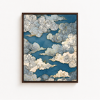 Dreamy Cloud Canvas Wall Art Aura Canvas