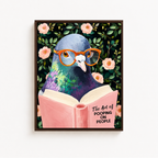 Funny Pigeon Canvas Wall Art Aura Canvas