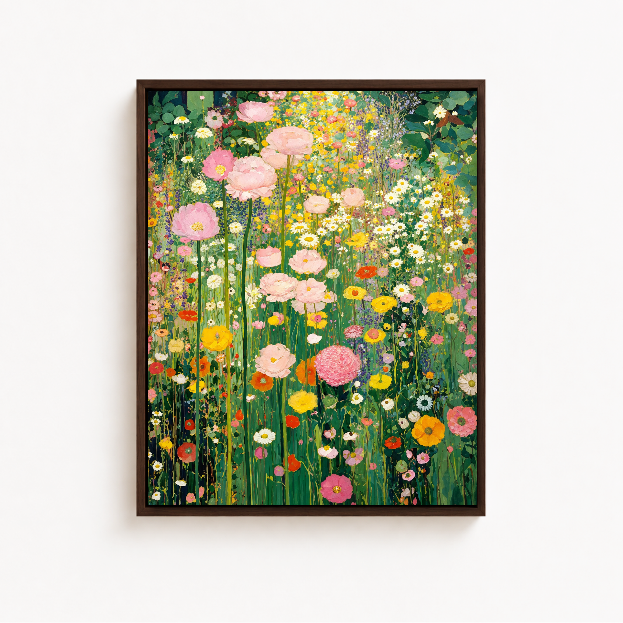 Blooming Garden Canvas Wall Art Aura Canvas