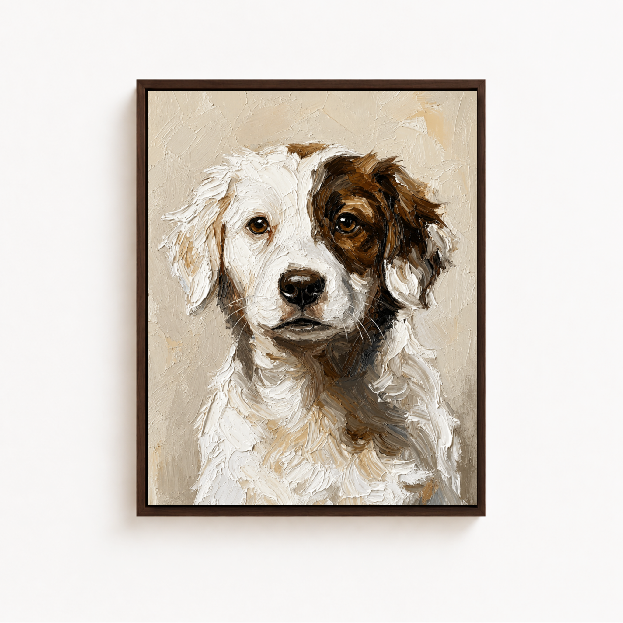 Custom Oil Painting Pet Portrait Canvas Aura Canvas