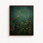 Wildflower Meadow Canvas Wall Art Aura Canvas