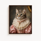Custom Duchess Pet Portrait Canvas