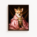 Custom Cowboy Pet Portrait Canvas (Copy) Aura Canvas