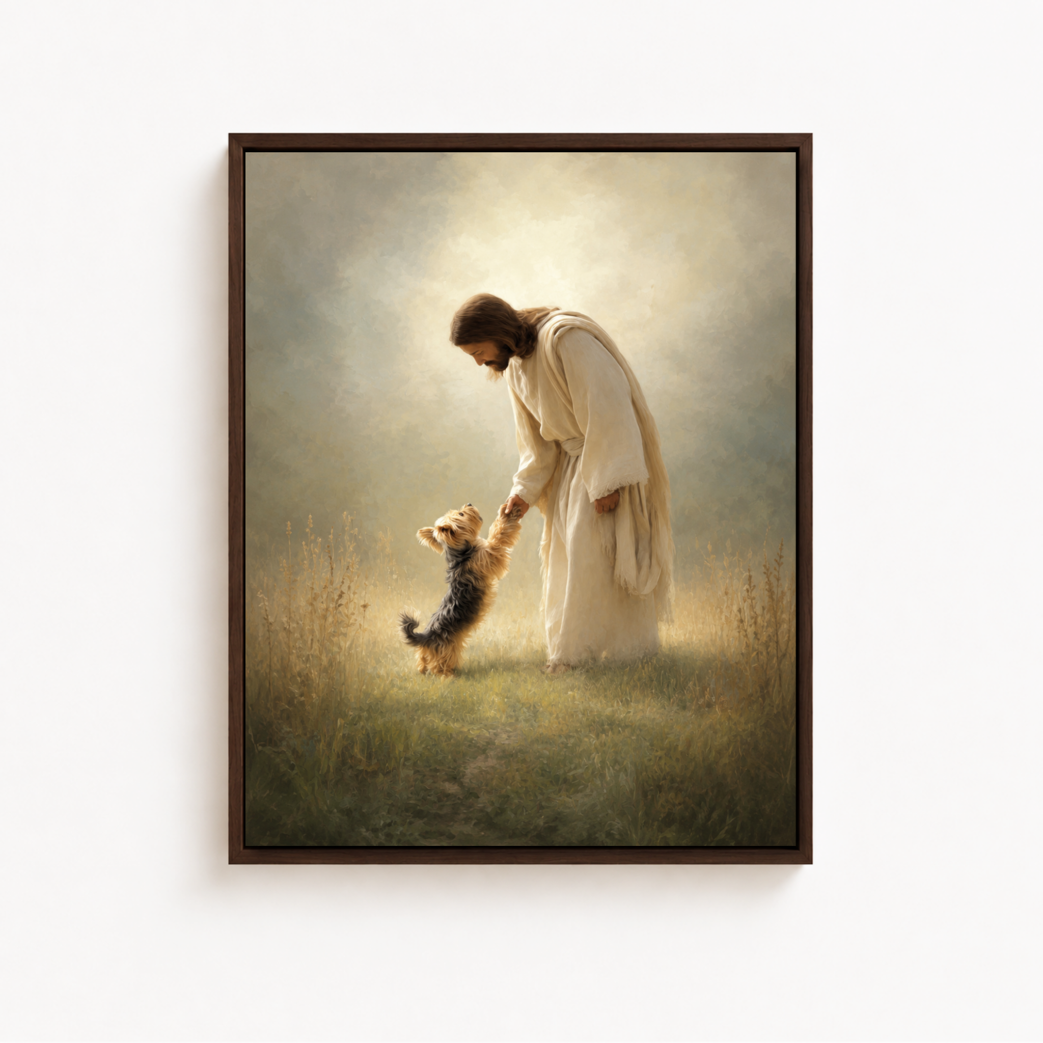 Custom Pet Memorial Canvas Aura Canvas