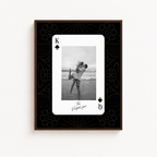 Personalized Playing Card Photo Canvas Aura Canvas