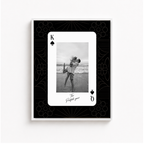 Personalized Playing Card Photo Canvas Aura Canvas