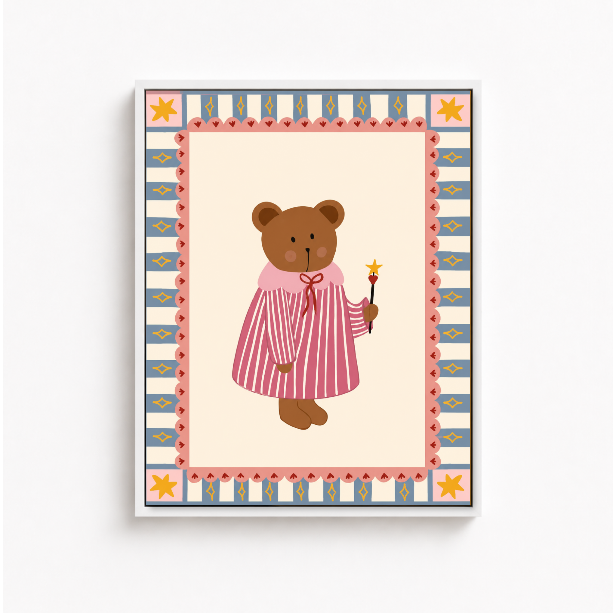 Magic Teddy Bear Canvas Wall Art Aura Canvas