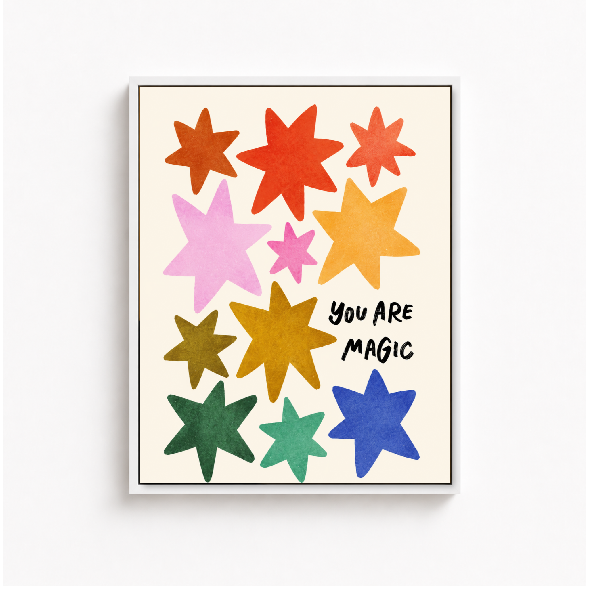 You Are Magic Canvas Wall Art Aura Canvas