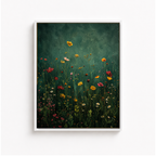 Wildflower Meadow Canvas Wall Art Aura Canvas
