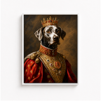 Custom Royal Pet Portrait Canvas Aura Canvas