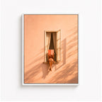 Woman Reading Canvas Wall Art