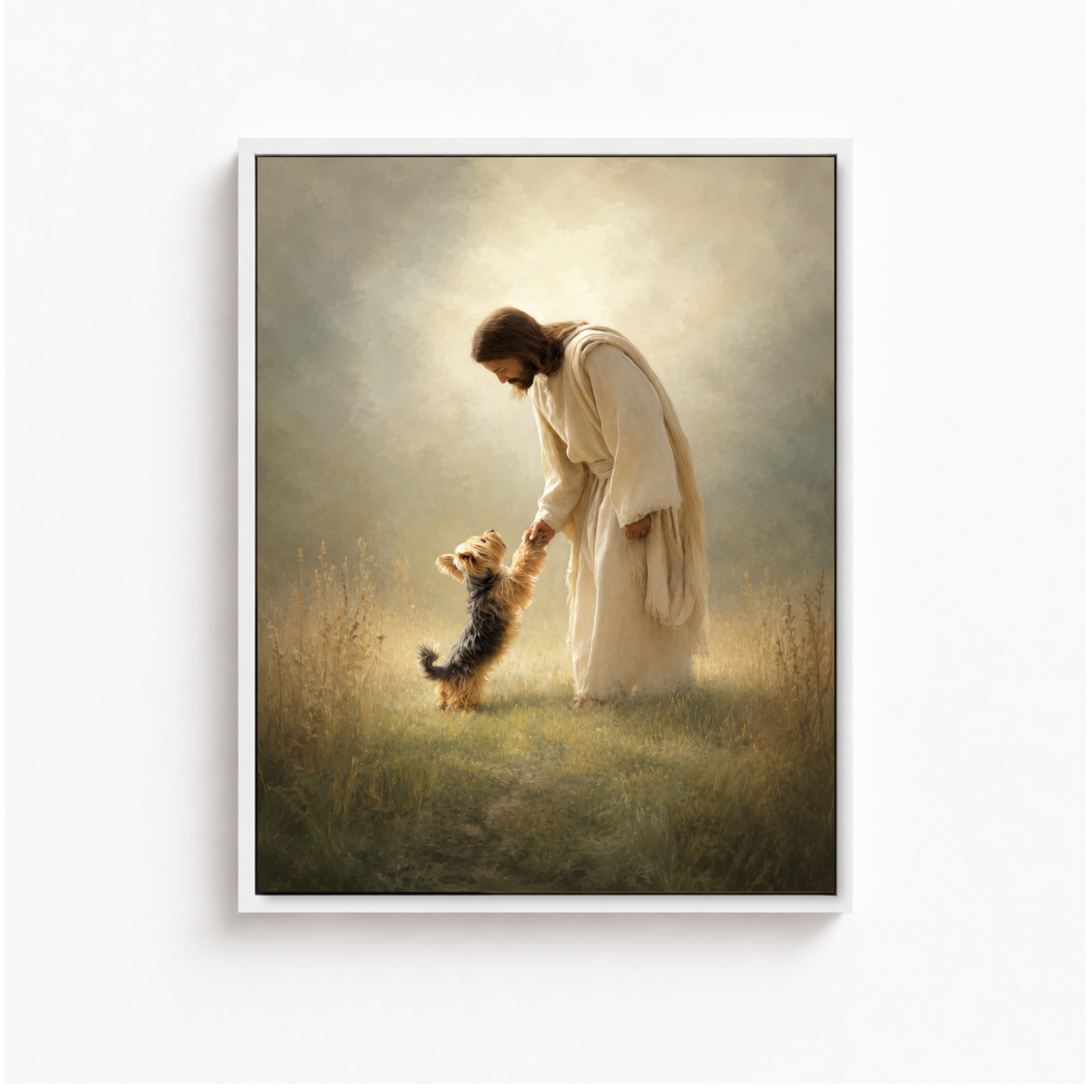 Custom Pet Memorial Canvas Aura Canvas