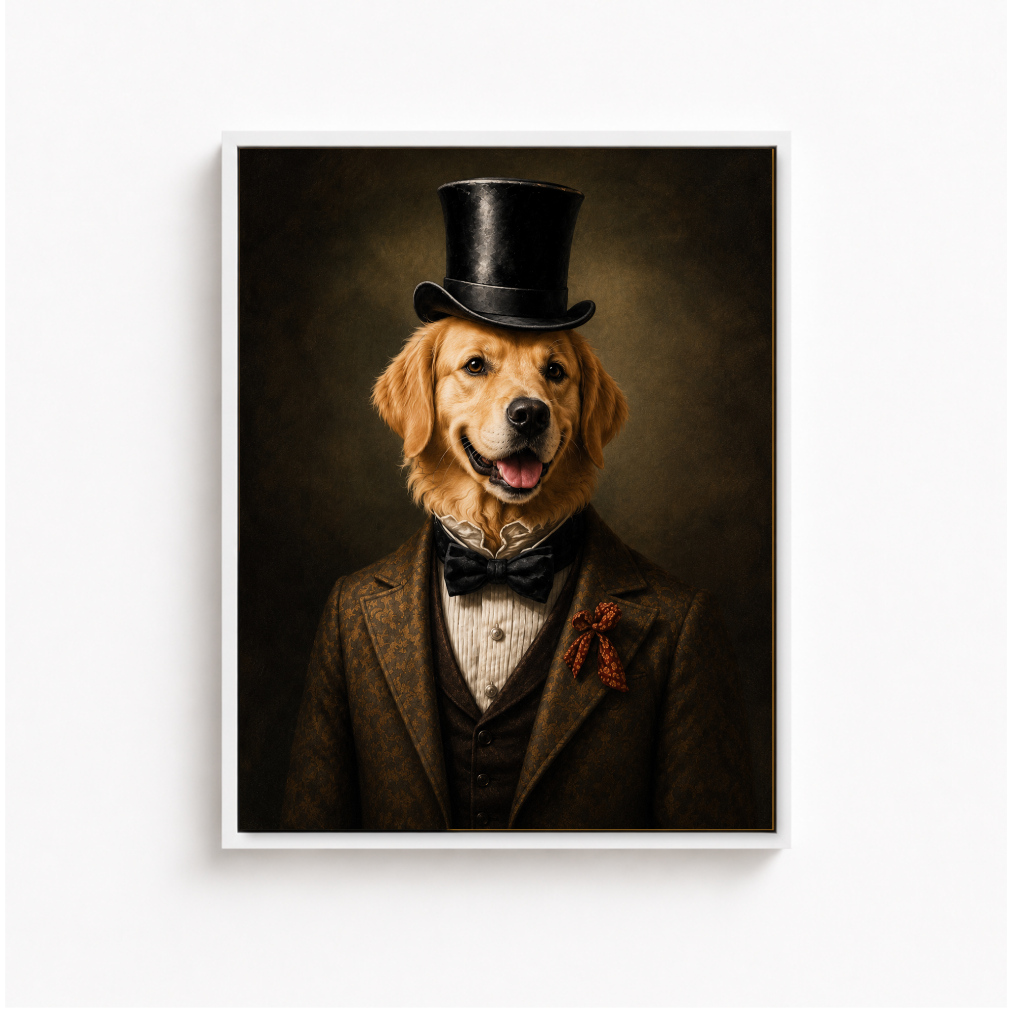 Custom Princess Pet Portrait Canvas (Copy) Aura Canvas