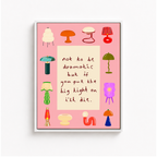 Not To Be Dramatic Canvas Wall Art Aura Canvas