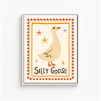 Silly Goose Canvas Wall Art Aura Canvas