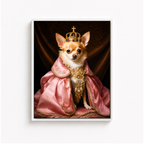 Custom Cowboy Pet Portrait Canvas (Copy) Aura Canvas