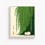 Willow Cat Canvas Wall Art Aura Canvas