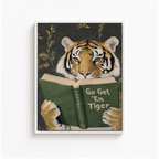 Go Get ’Em Tiger Canvas Wall Art Aura Canvas