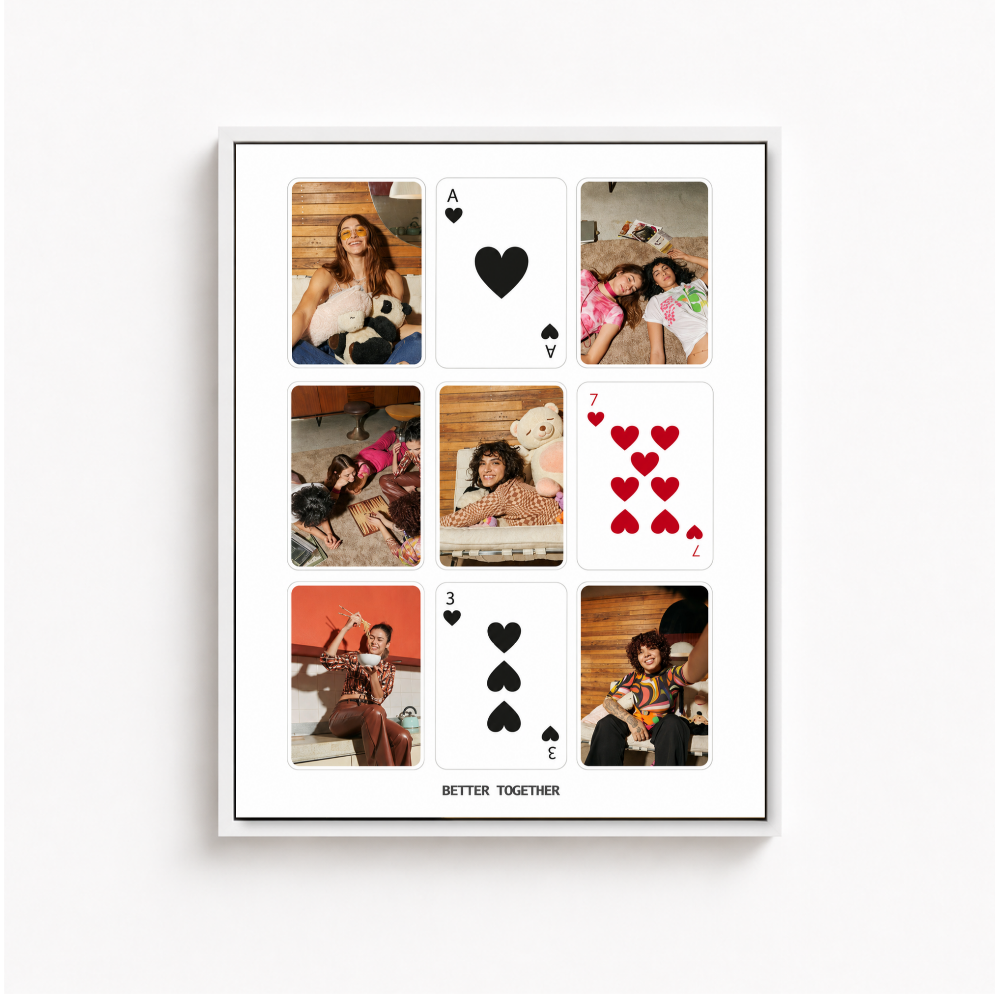 Better Together Custom Photo Canvas Aura Canvas