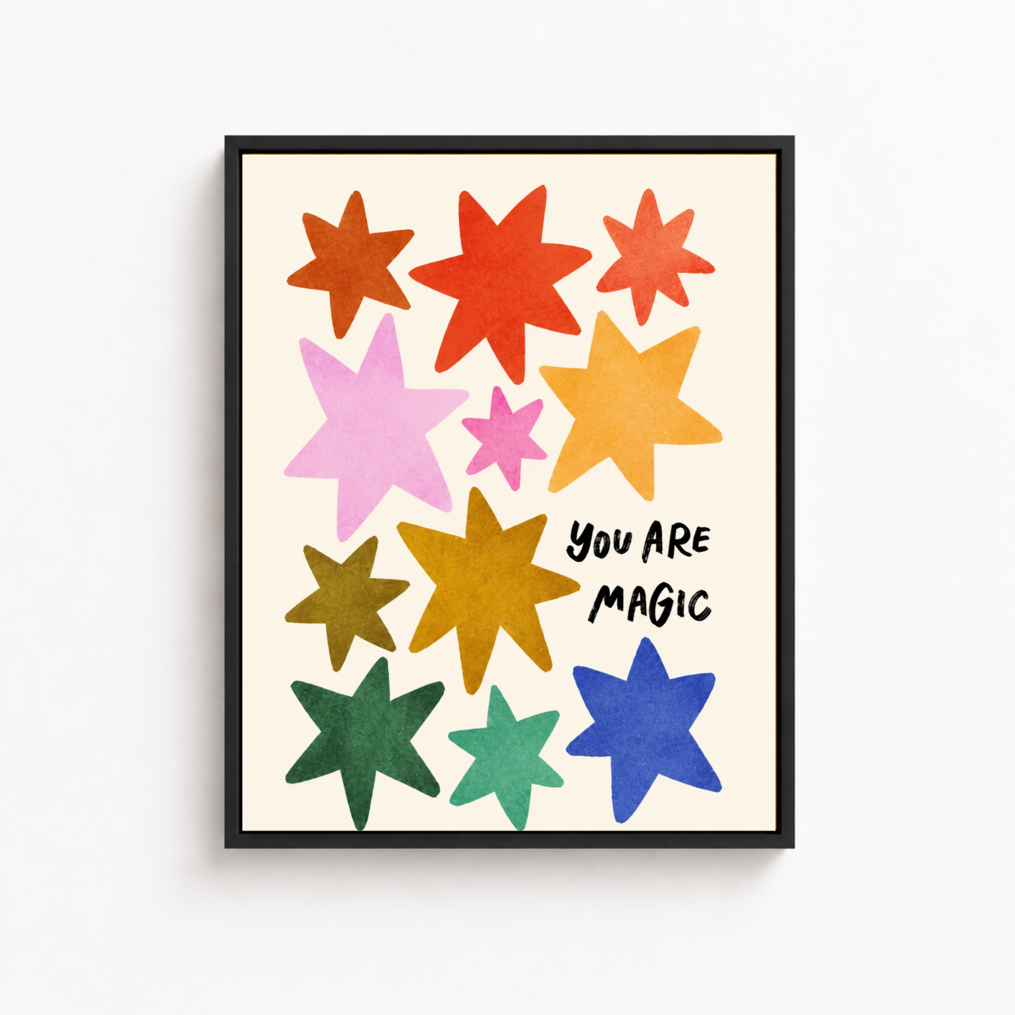 You Are Magic Canvas Wall Art Aura Canvas