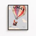 Vintage Hot Air Balloon Canvas Wall Art Aura Canvas