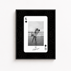 Personalized Playing Card Photo Canvas Aura Canvas
